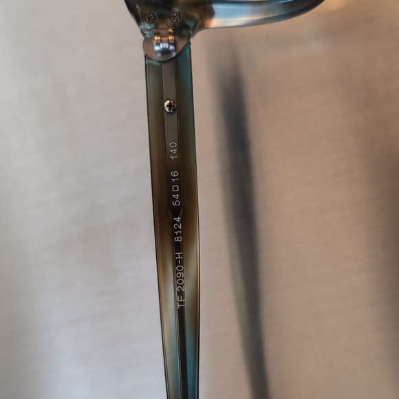 Tiffany eyeglasses/ blue and brown - Picture 9 of 9